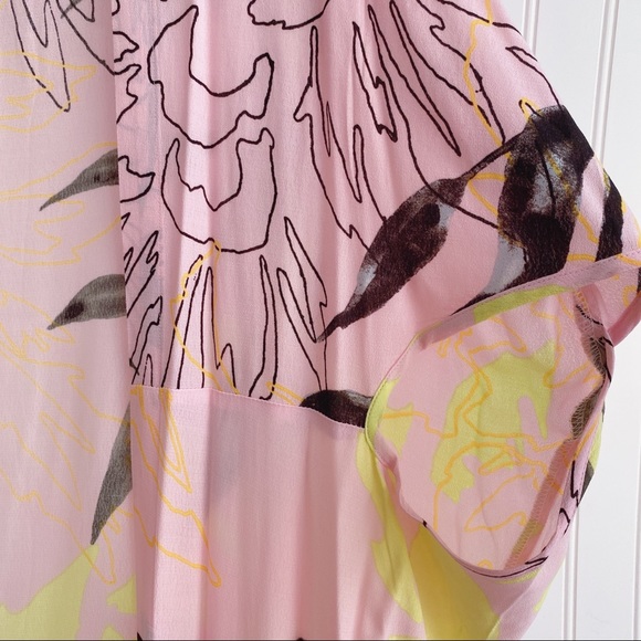 Anthropologie x Bel Kazan Open-Front Short Sleeve Duster Kimono NWT One Size - Picture 12 of 15